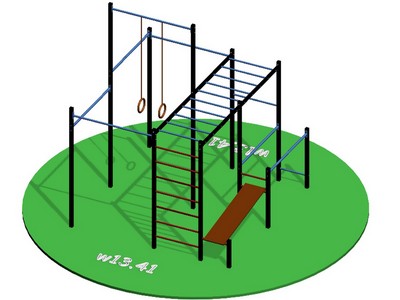 Спорткомплекс для улицы Workout w13.41