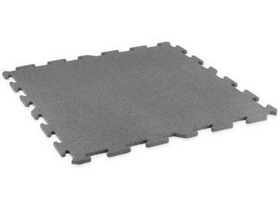 Резиновая плитка Puzzle/Пазл 500х500 (25-37 мм) с рельефным основанием